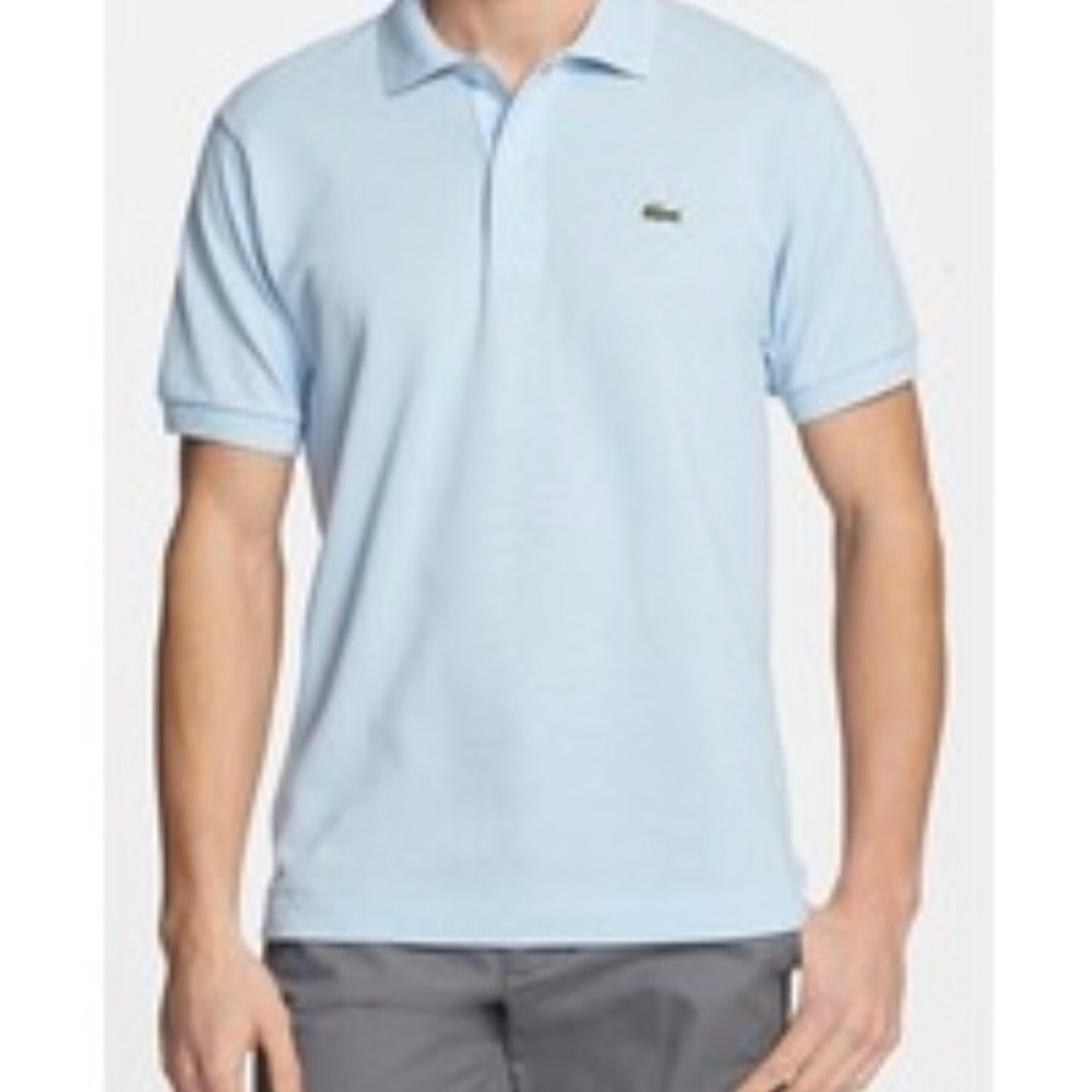 Lite blue Lacoste men’s polo
